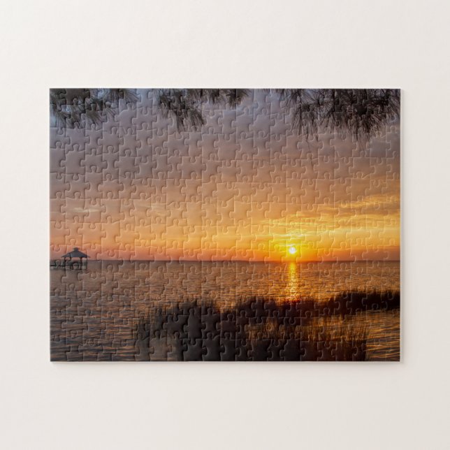 Sound Sunset OBX Jigsaw Puzzle (Horizontal)