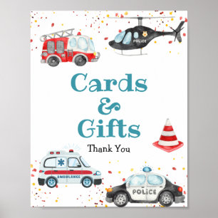 Sound the alarm & Grab your gear Cards & Gifts Poster