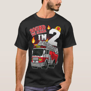 Sound The Alarm I'm 2 Firefighter Men T-Shirt