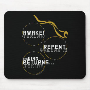 Sound the Shofar Fall Feasts Yom Teruah Day of Tru Mouse Pad