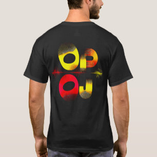 Sound Wave Audio Visualization Music Frequency Art T-Shirt
