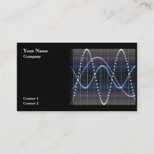 Sound Wave Design 01 - business cards