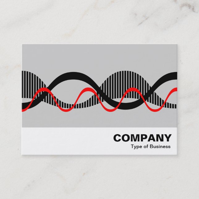 Sound Waves Business Card (Front)
