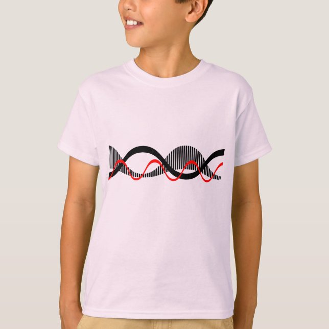 Sound Waves T-Shirt (Front)