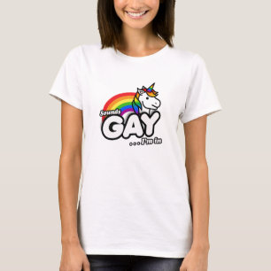 Sounds Gay I'm In - Cute Unicorn Rainbow T-Shirt