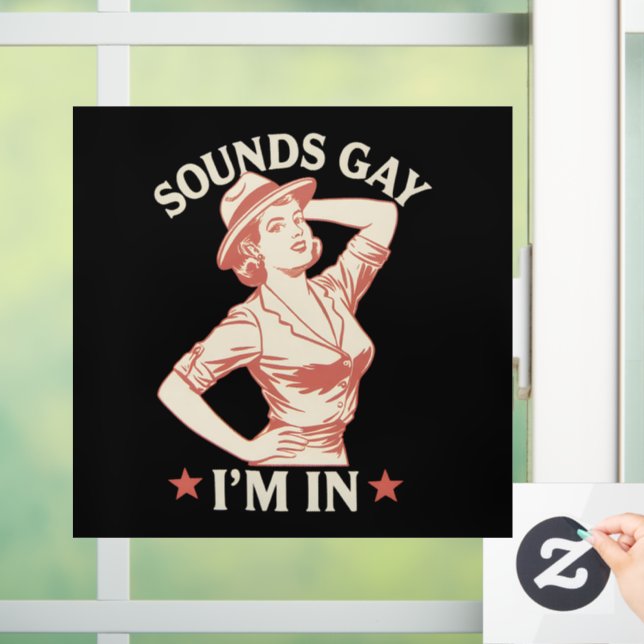 Sounds Gay I'm In Lesbian Cowgirl Howdy LGBTQ (Home)