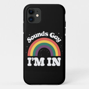 Sounds Gay I'm In LGBTQ Pride Month iPhone 11 Case