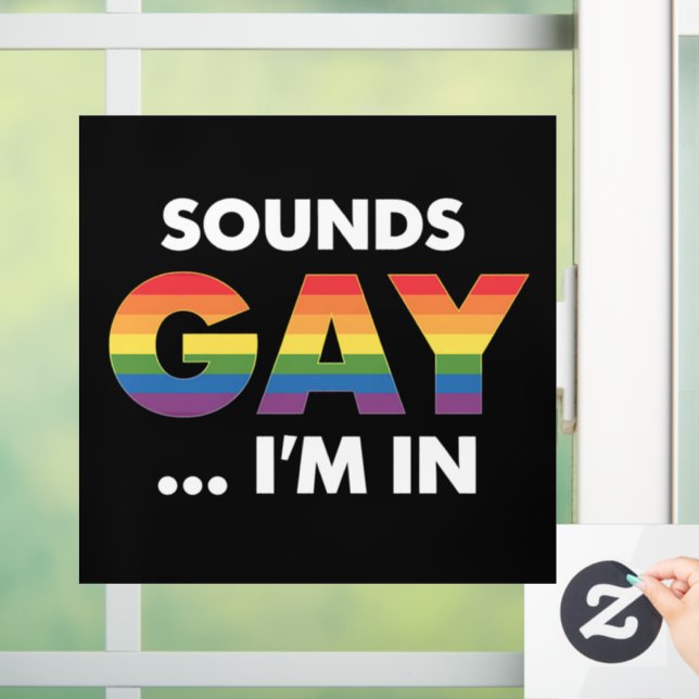 Sounds Gay I'm Rainbow LGBTQ Pride (Home)