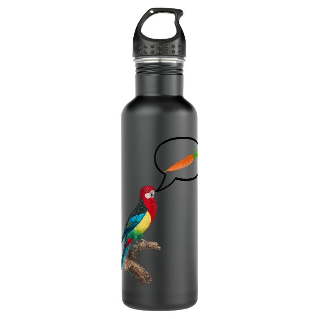 Sounds Like a Parrot  710 Ml Water Bottle (Front)