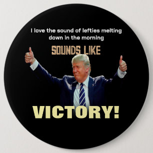 Sounds Like Victory! 6 Cm Round Badge