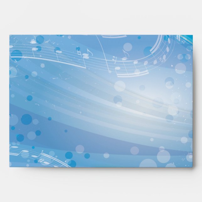 SOUNDS of the PIANO Bat Mitzvah Envelope (Front)