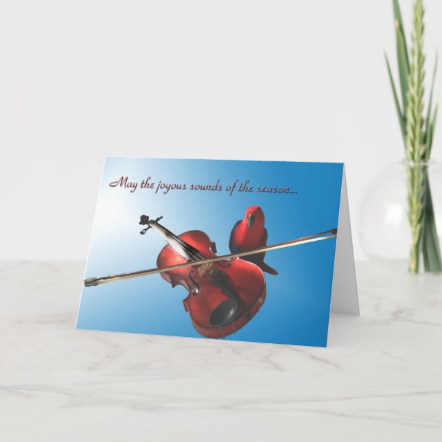 Sounds of the Season Holiday Card (Front)