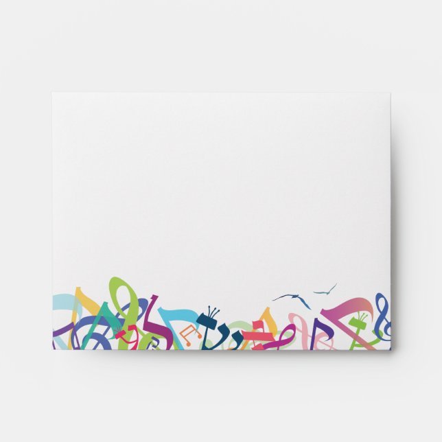 SOUNDS OF THE TORAH small Envelope (Front)