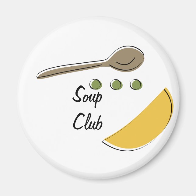 Soup Club Magnet (Front)