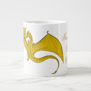 Soup cup Gold dragon by IDC