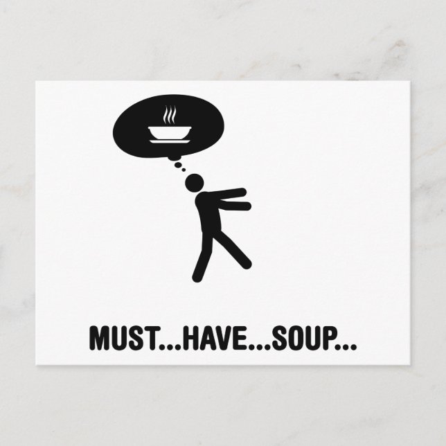 Soup Lover Postcard (Front)