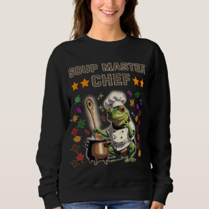 Soup Master Chef Funny Frog T-shirt Sweatshirt T