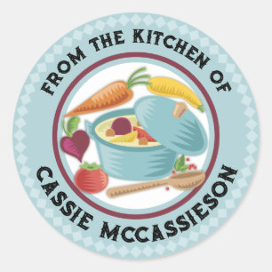 soup stew homemade kitchen cooking gift stickers