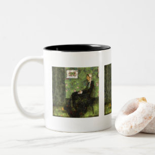 Sour Grapes Fine Art Spoof Two-Tone Coffee Mug