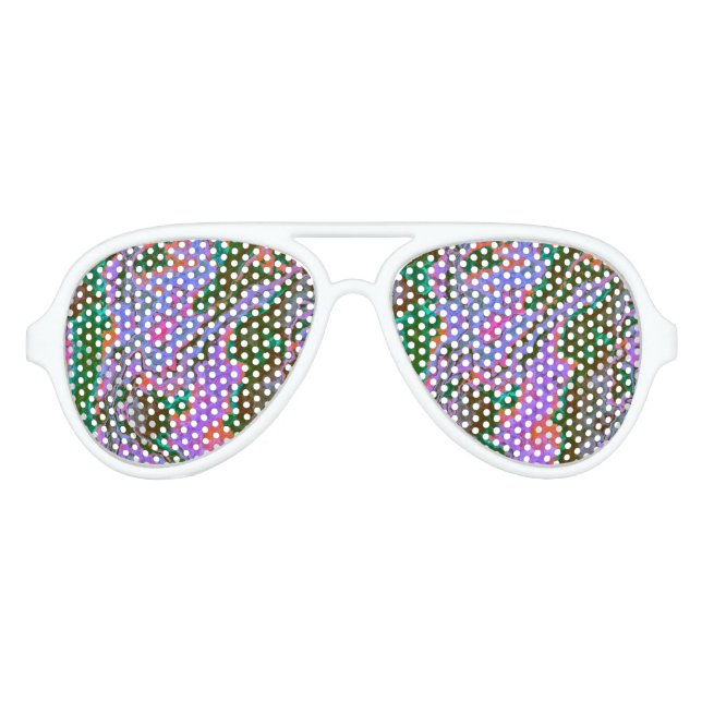 Sour Marble   Aviator Sunglasses (Front)