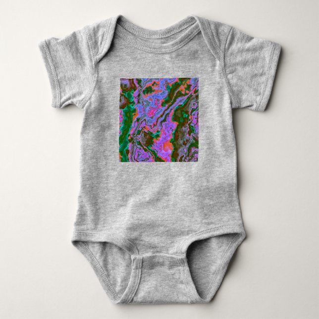 Sour Marble  Baby Bodysuit (Front)