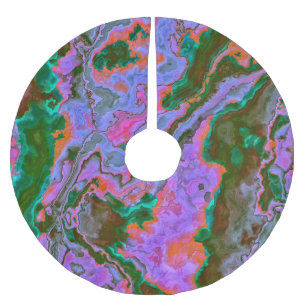 Sour Marble Brushed Polyester Tree Skirt