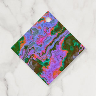 Sour Marble Favour Tags