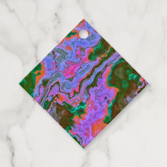 Sour Marble  Favour Tags (Front)