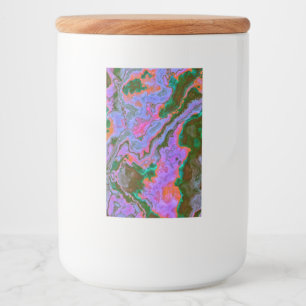 Sour Marble Food Label