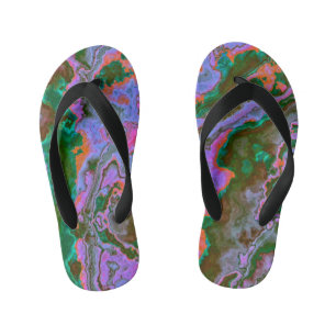 Sour Marble  Kid's Flip Flops