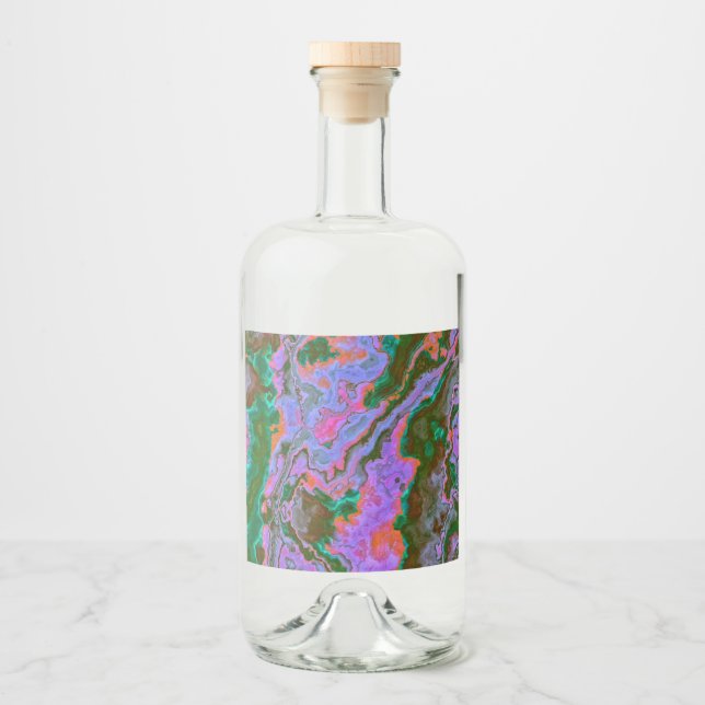 Sour Marble   Liquor Bottle Label (Front)