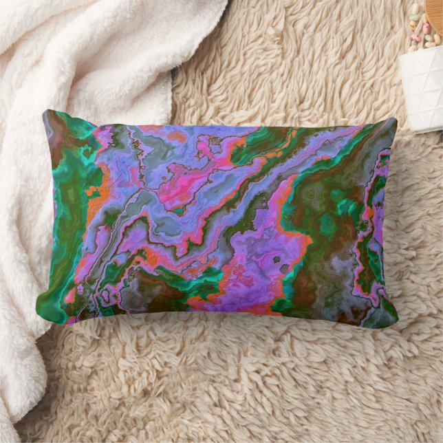 Sour Marble   Lumbar Cushion (Blanket)