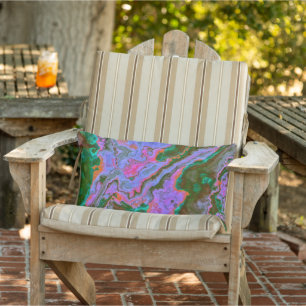 Sour Marble Lumbar Cushion