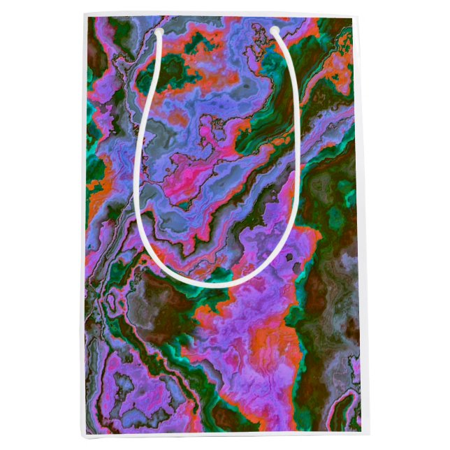 Sour Marble   Medium Gift Bag (Front)