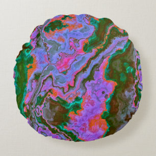 Sour Marble Round Cushion