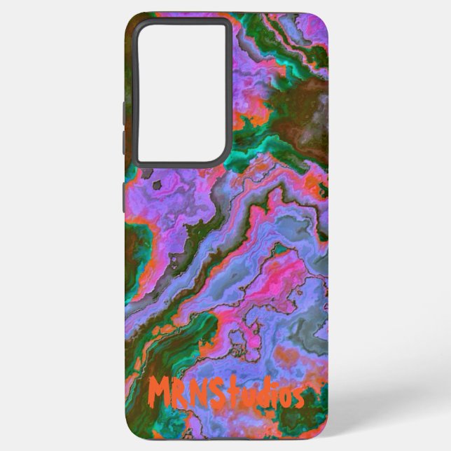 Sour Marble  Samsung Galaxy S21+ Case (Back)