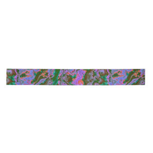 Sour Marble  Satin Ribbon