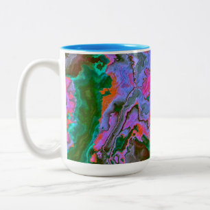 Sour Marble  Two-Tone Coffee Mug