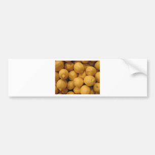 Sour Yellow Lemons Bumper Sticker