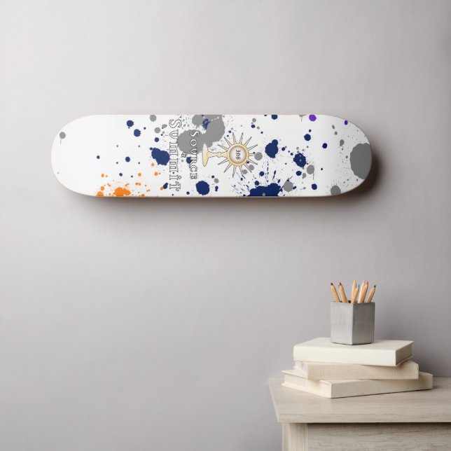 Source and Summit: Holy Eucharist   Skateboard (Wall Art (Horz))