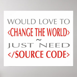 Source Code Poster