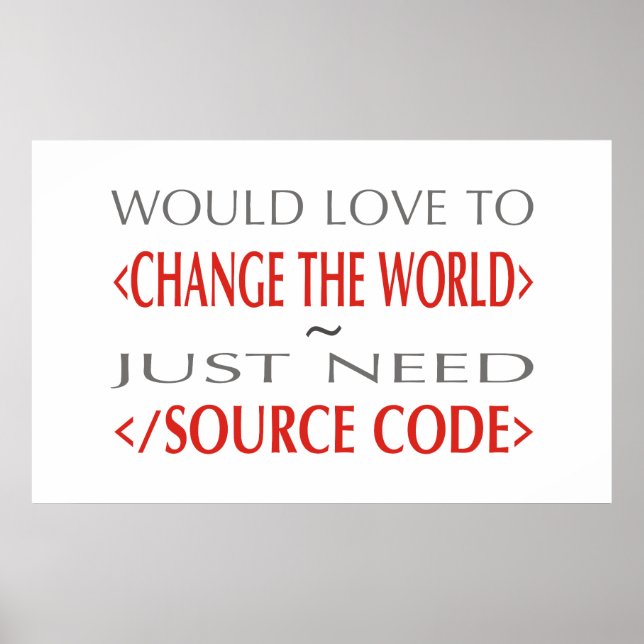 Source Code Poster (Front)