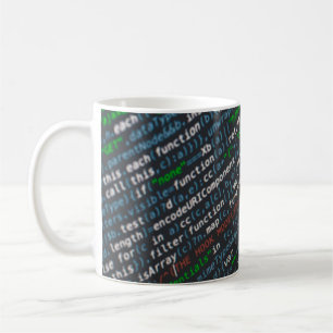 Source codes screenshot coffee mug