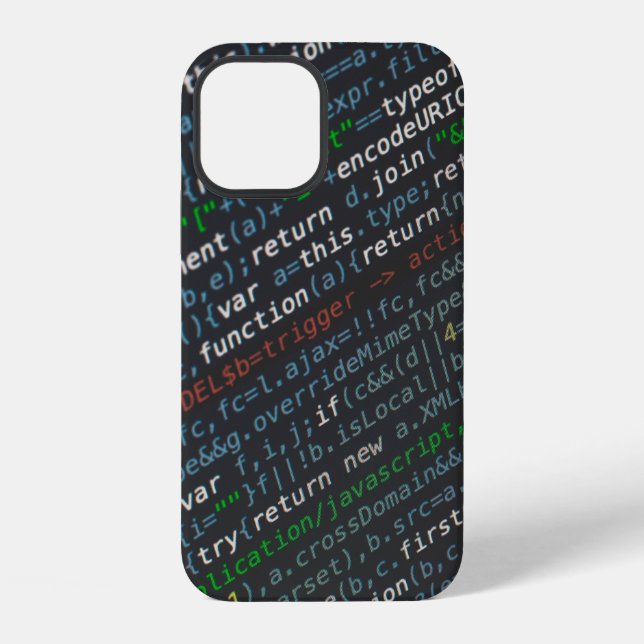 Source codes screenshot iPhone case (Back)