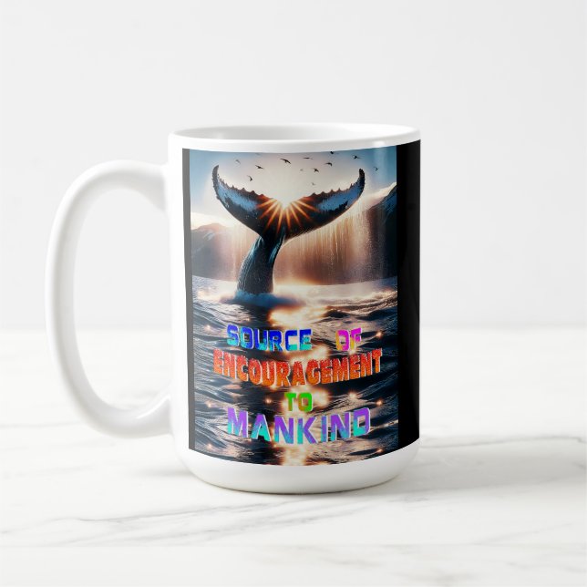 Source Of Encouragement To Mankind Coffee Mug (Left)