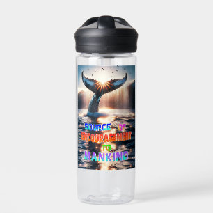 Source Of Encouragement To Mankind Water Bottle