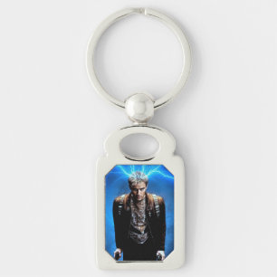 Source of Power metal keychain