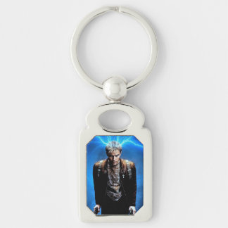Source of Power metal keychain