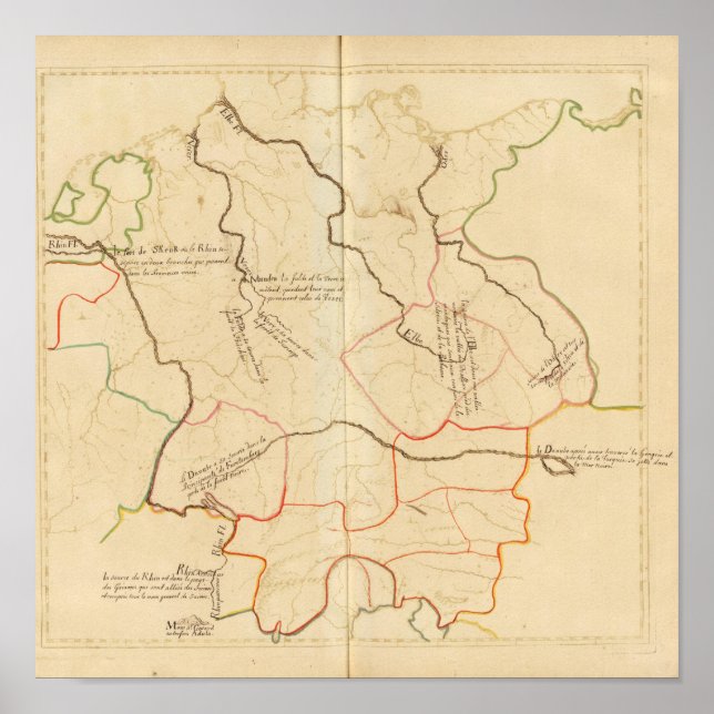 Sources of German Rivers Poster (Front)