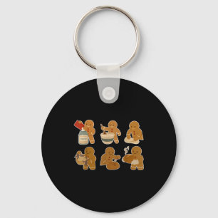 Sourdough Bread Christmas Gingerbread Homemaker Ba Key Ring